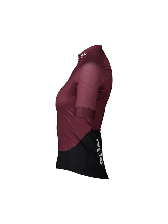 Koszulka rowerowa POC ESSENTIAL ROAD W’s - czerwony - Adventure Sports
