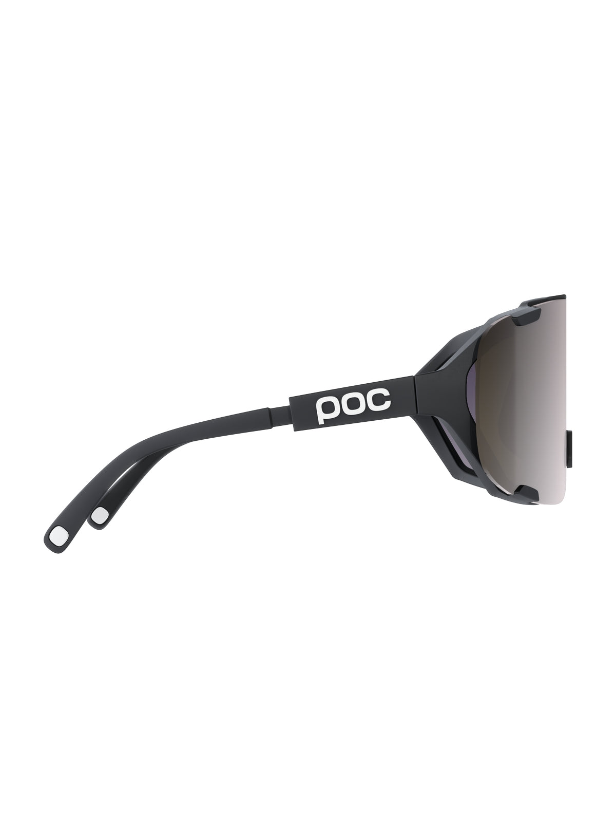 Okulary rowerowe POC Devour Mid czarny - Clarity Road/Sunny Silver Cat. 3