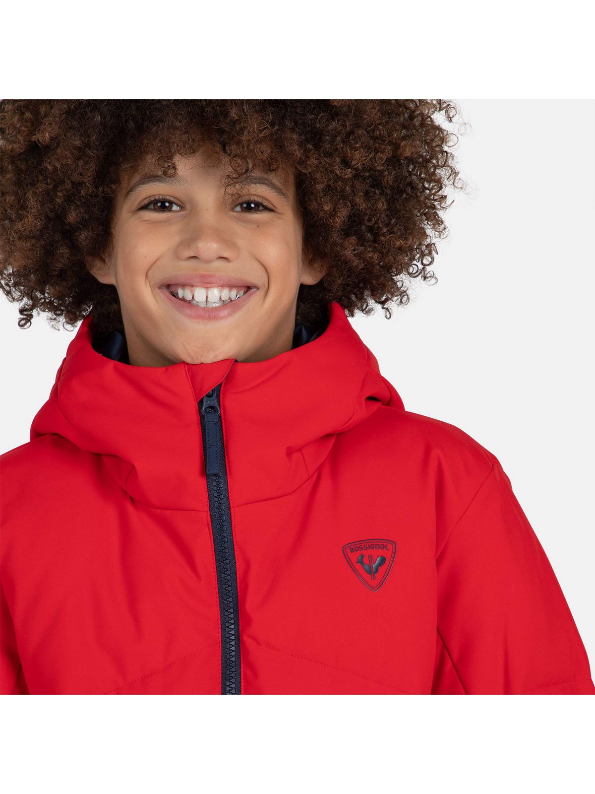 Kurtka narciarska chłopięca Rossignol Boy Siz Jkt czerwony - Adventure Sports