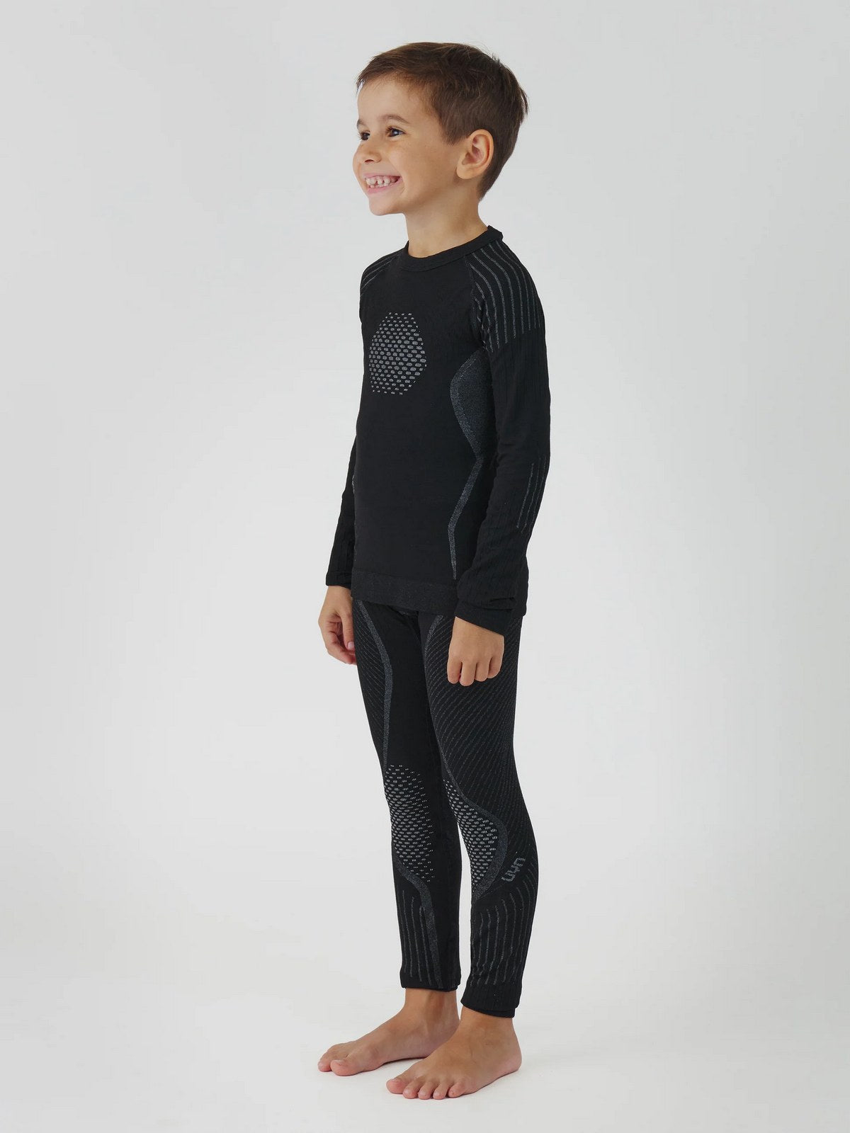 Bielizna termoaktywna zestaw UYN Visyon 2.0 Thermal Base Layer Set - czarny