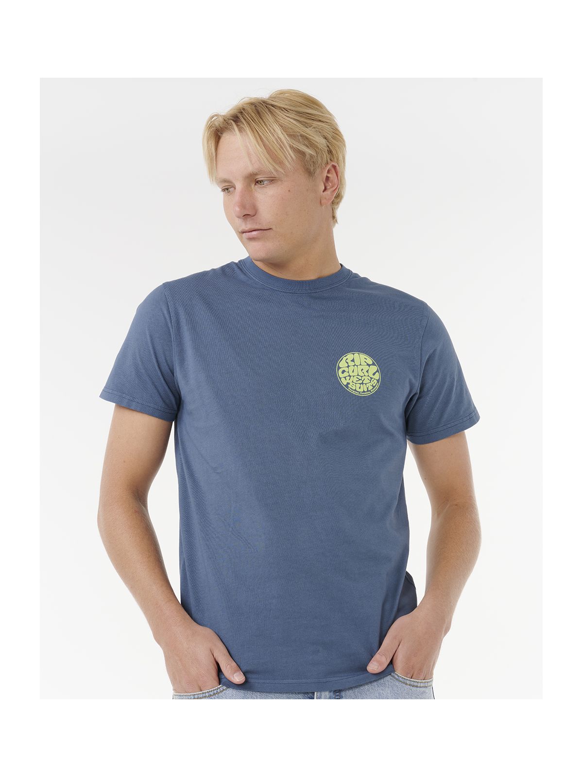 Koszulka RIP CURL WETTIE ICON TEE granatowa
