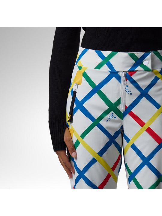 Spodnie narciarskie damskie ROSSIGNOL W Jcc Seasonal Ski Pant multikolor

