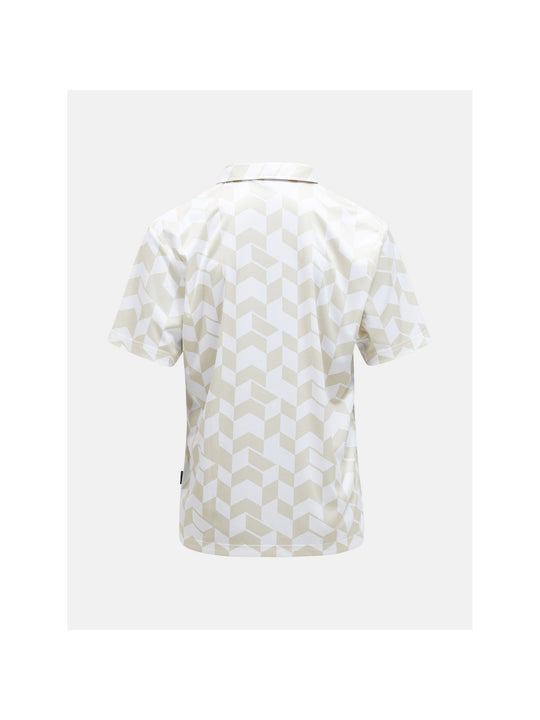 Koszulka PEAK PERFORMANCE M Graphic SS Polo beżowy - Adventure Sports
