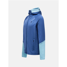 Bluza z kapturem męska PEAK PERFORMANCE Rider Essentials Midlayer Zip Hood niebieska
