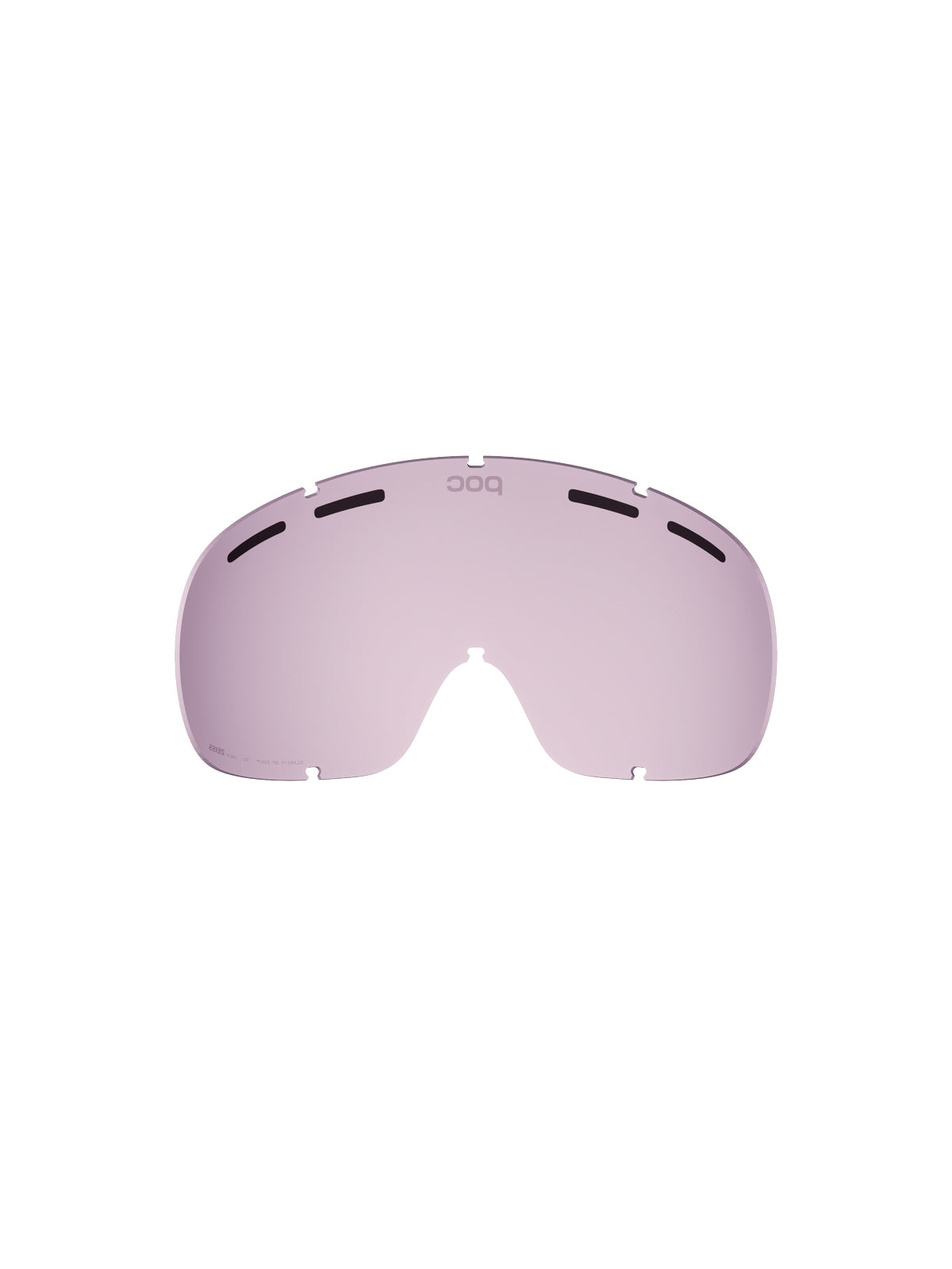 Szyba do gogli POC Fovea Mid - Clarity Highly Intense/Low Light Pink - Cat.1