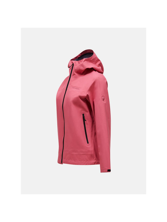 Kurtka outdoorowa damska PEAK PERFORMANCE Treeline GORE-TEX 3L Shell Jacket różowa

