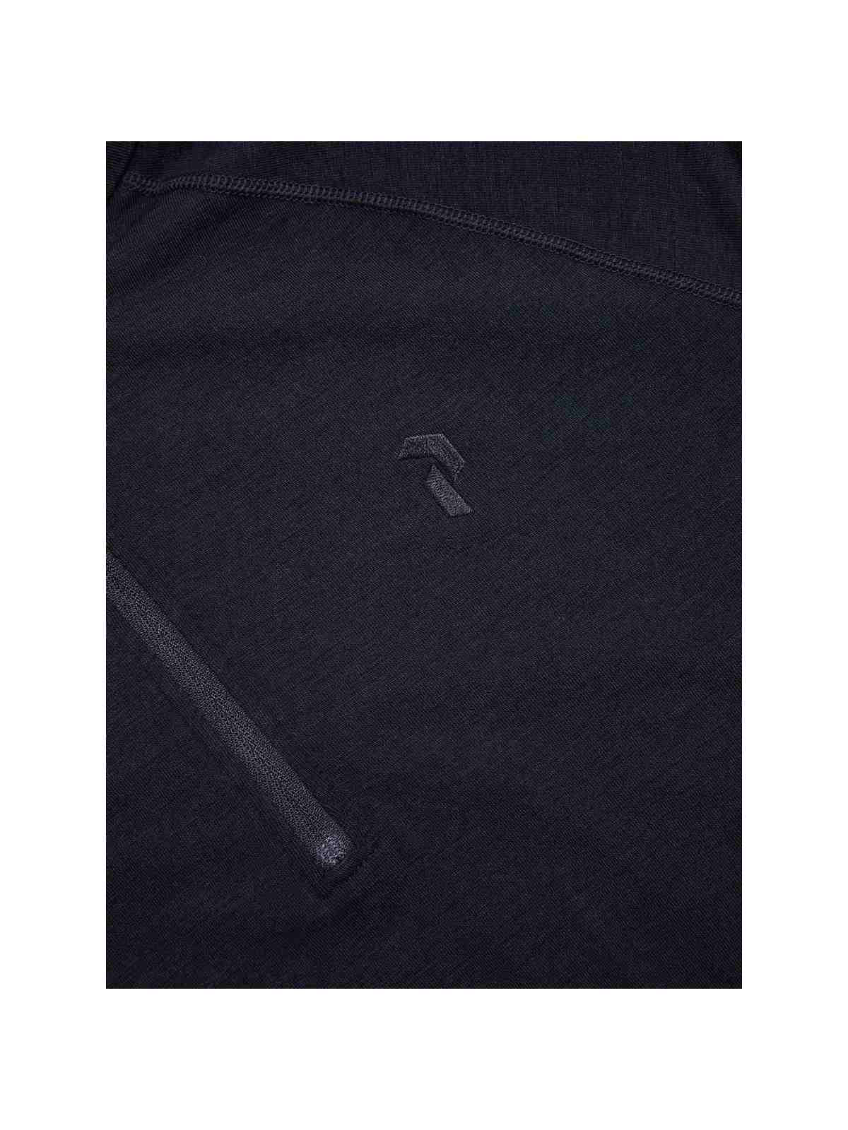 Koszulka termiczna męska PEAK PERFORMANCE Magic Half Zip Wool-blend Baselayer Men czarna