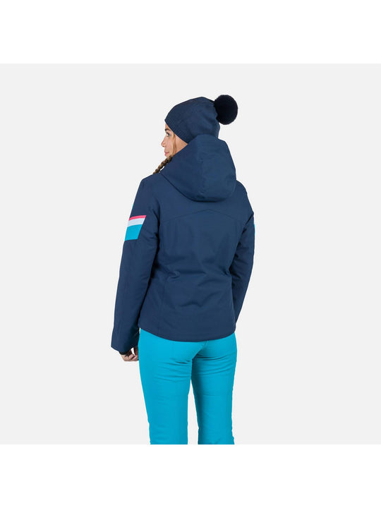 Kurtka narciarska damska Rossignol W Strawpile Jkt granatowy - Adventure Sports
