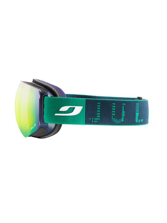 Gogle narciarskie JULBO SHADOW niebiesko zielone fotochrom Cat 2-3
