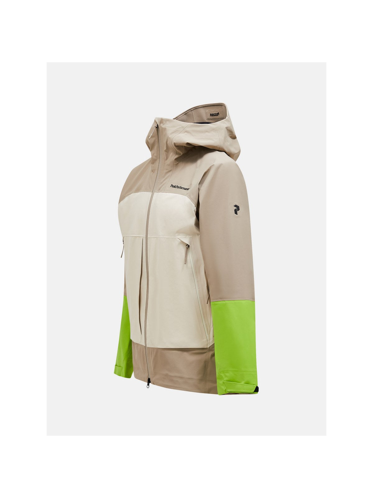 Kurtka z membraną męska Peak Performance M Vislight Gore beżowa - narciarska - Adventure Sports
