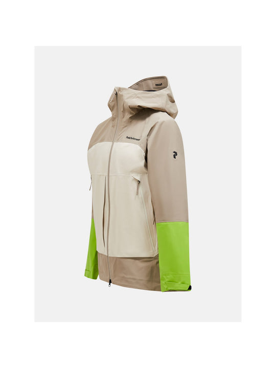 Kurtka z membraną męska Peak Performance M Vislight Gore beżowa - narciarska - Adventure Sports
