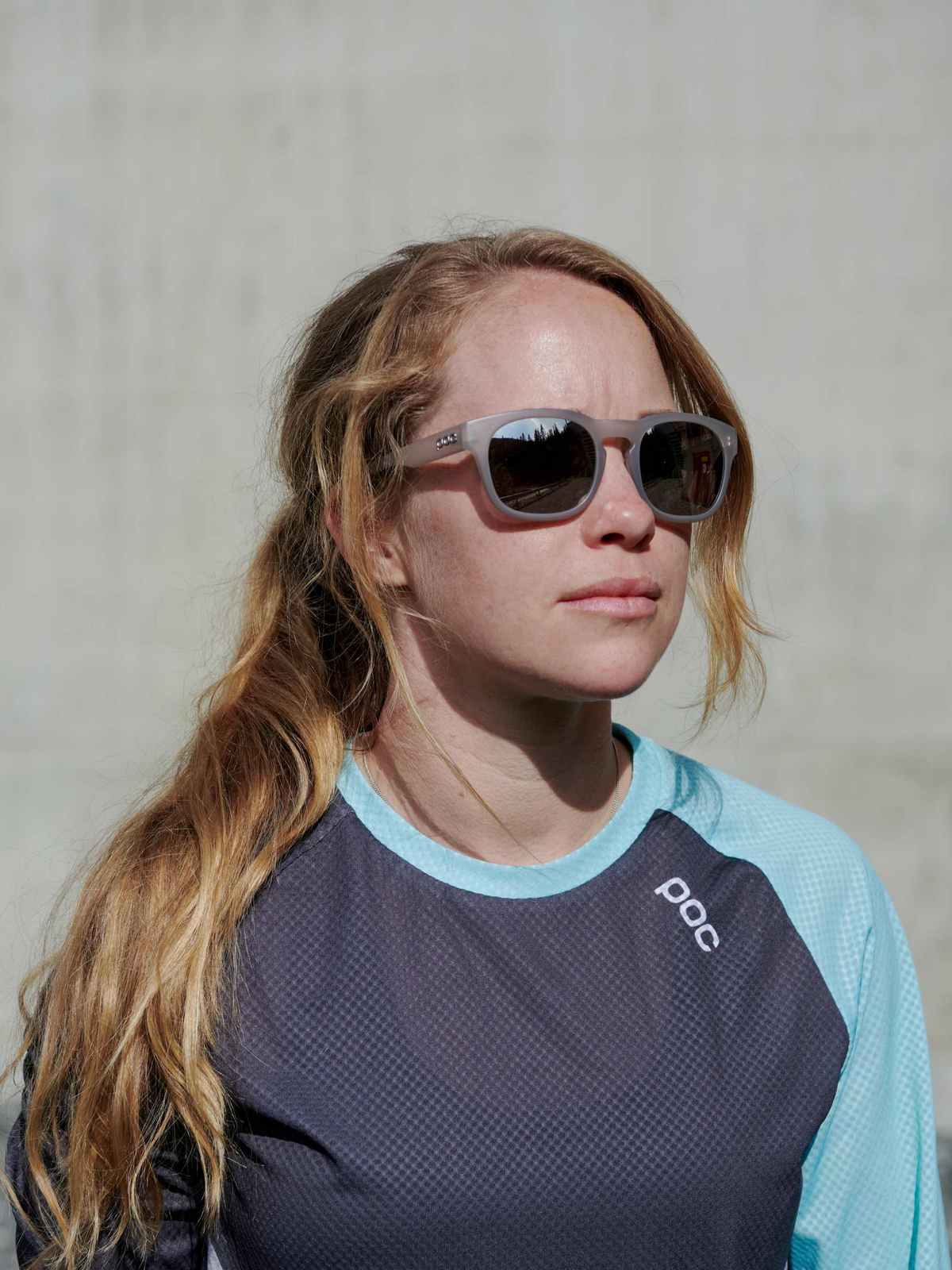 Okulary POC REQUIRE szary - Clarity Road | Violet/Silver Mirror Cat 3 - ONE SIZE - Adventure Sports