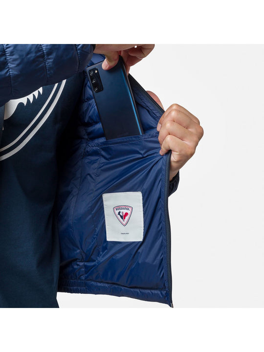 Kurtka męska ROSSIGNOL Rossi Light Jkt granatowa - Adventure Sports
