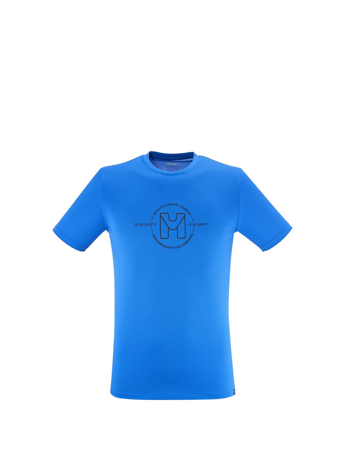 Koszulka MILLET UBIC LIGHT TS SS M niebieski - Adventure Sports