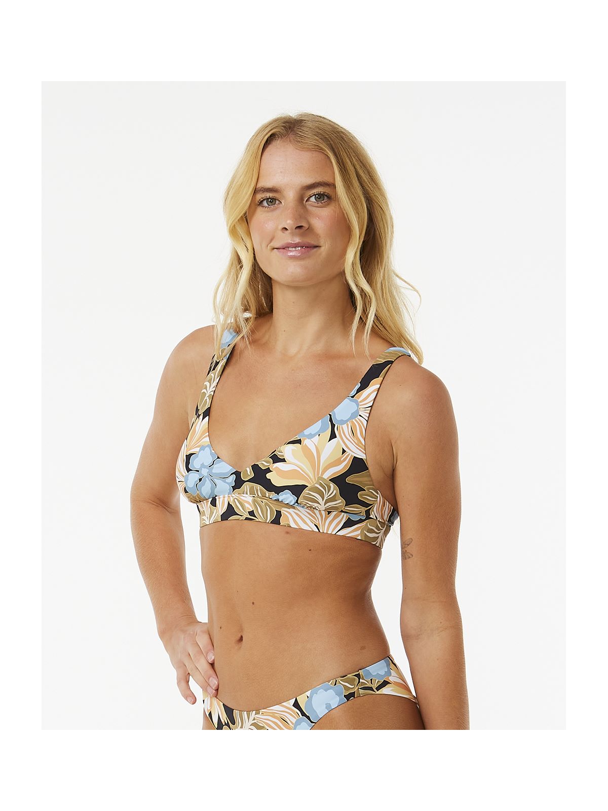 Top RIP CURL Follow The Sun Crop czarny - Adventure Sports