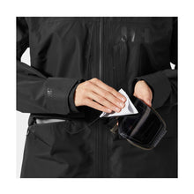 Kurtka narciarska damska HELLY HANSEN W EMIKO SHELL JACKET czarna
