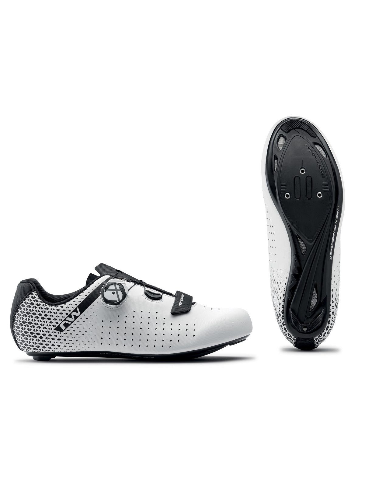 Buty rowerowe NORTHWAVE CORE PLUS 2 - biały - Adventure Sports