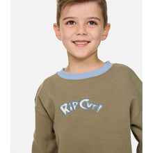 Bluza chłopięca RIP CURL Ride The Wave Crew - Boy zielona
