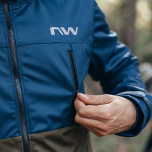 Kurtka rowerowa NORTHWAVE Easy Out Softshell Jacket niebiesko zielony - Adventure Sports
