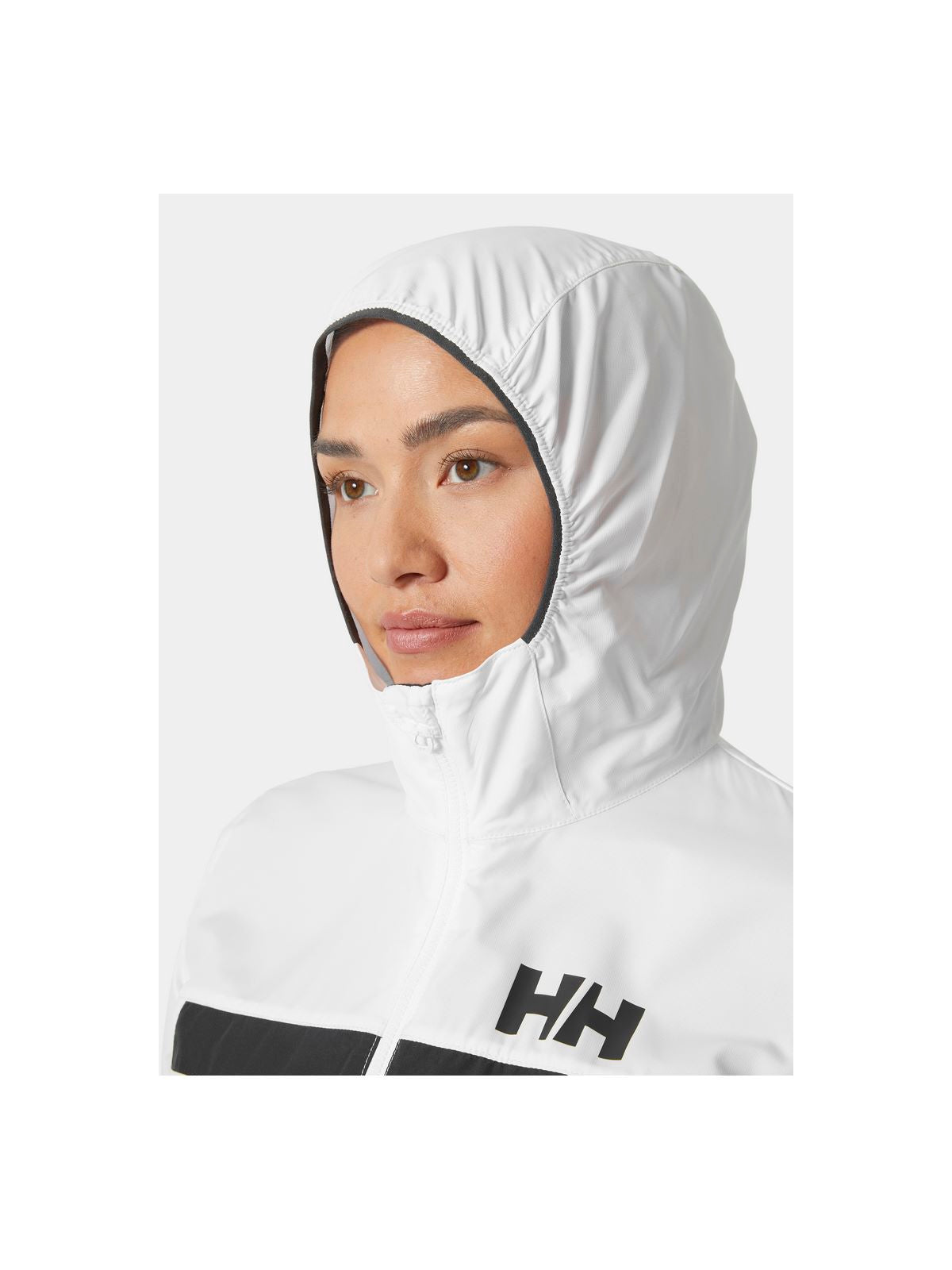 Bluza HELLY HANSEN W Salt Stripe Windbreaker biały - Adventure Sports