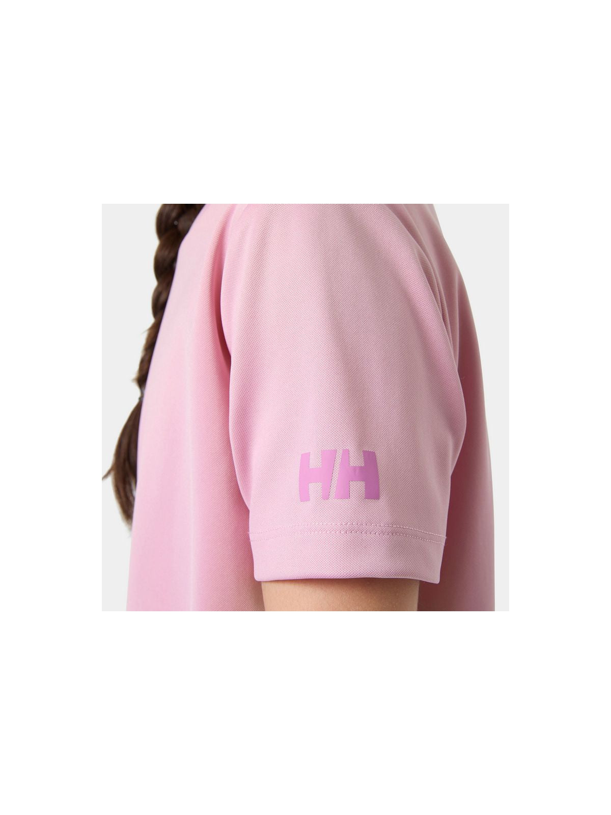Koszulka dziecięca HELLY HANSEN Jr Hh Tech T-Shirt różowa