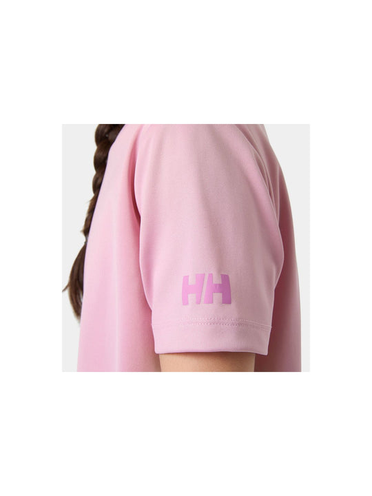 Koszulka dziecięca HELLY HANSEN Jr Hh Tech T-Shirt różowa
