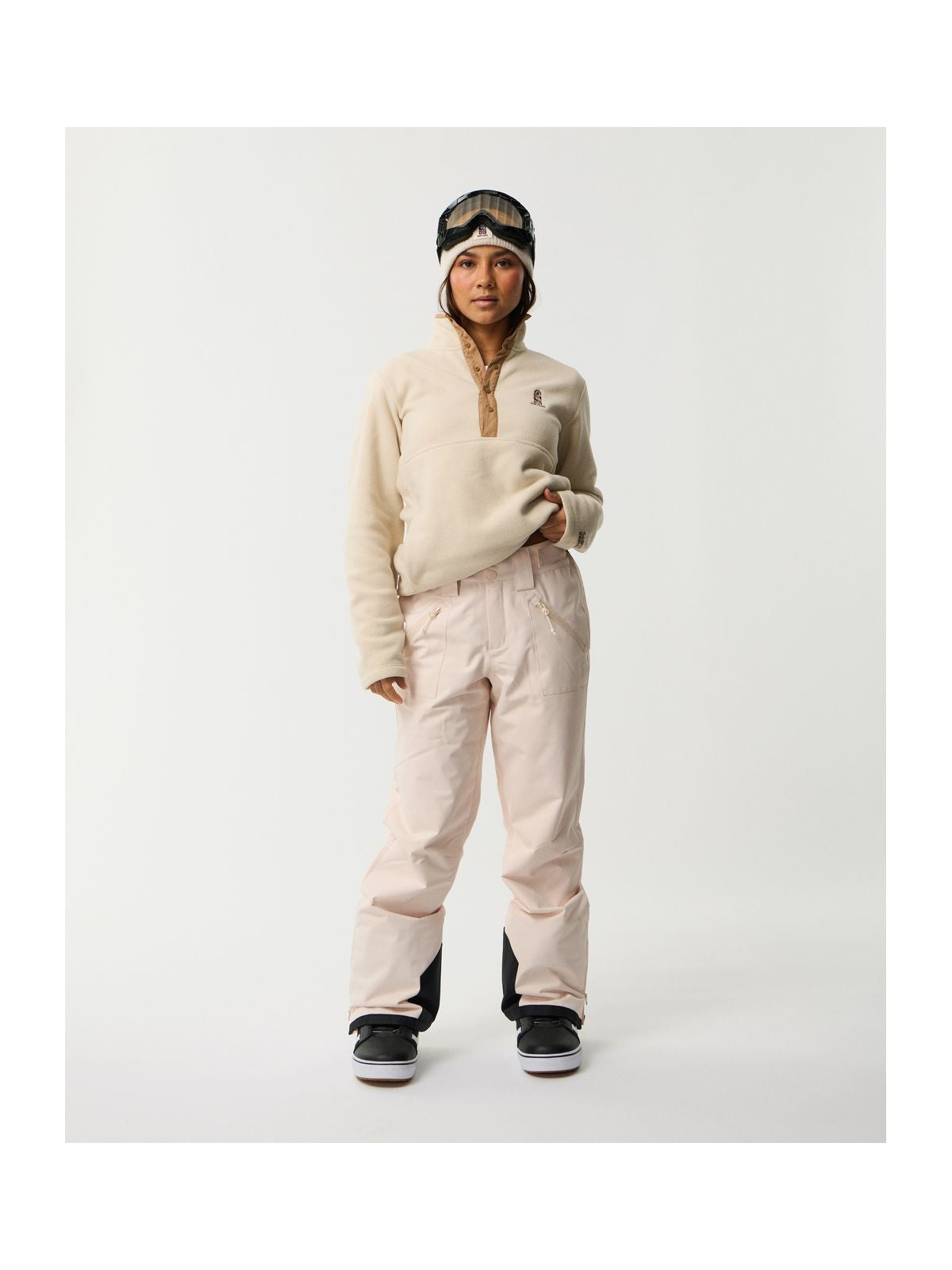 Spodnie damskie RIP CURL S-Series Rider Pant 10K/10K różowe