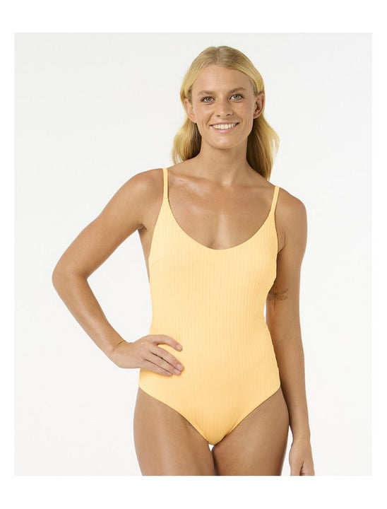 Kostium jednoczęściowy RIP CURL Premium Surf Cheeky 1Pc źółty
