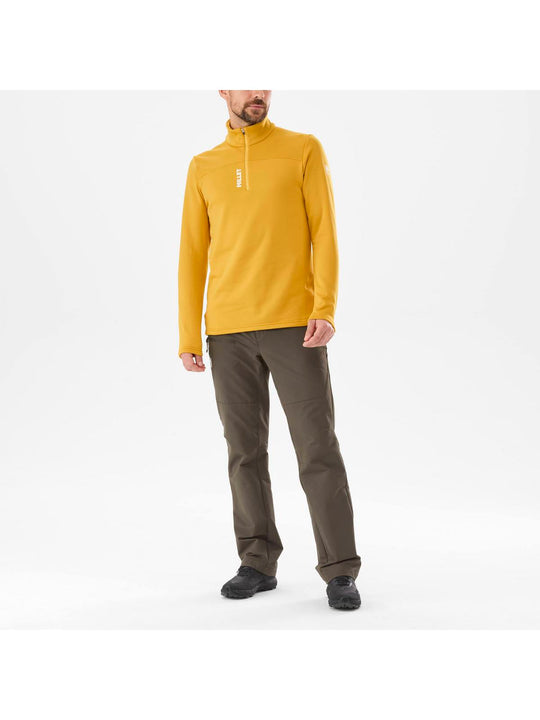 Bluza outdoorowa męska MILLET M Seneca Fleece Po Żółta - Adventure Sports
