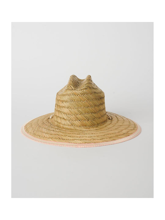 Kapelusz słomkowy dziewczęcy RIP CURL Mixed Straw Hat-Girl beżowy - TU - Czapka - Adventure Sports
