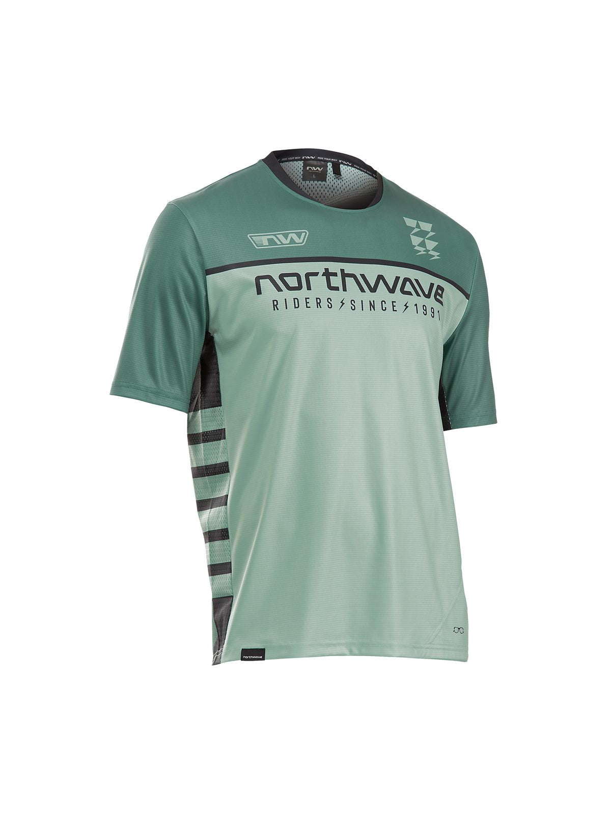 Koszulka rowerowa NORTHWAVE Edge 2 Jersey zielony - Adventure Sports