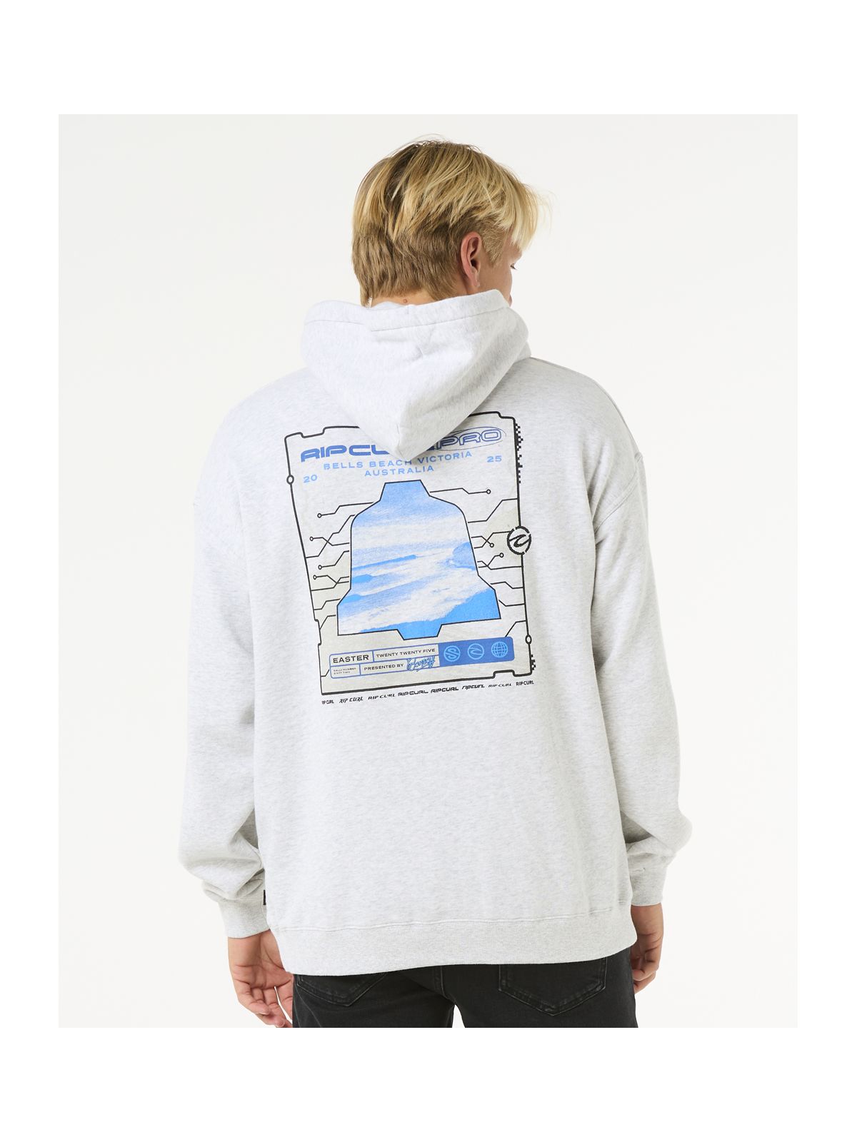 Bluza RIP CURL Rip Curl Pro 25 Event Hood szary