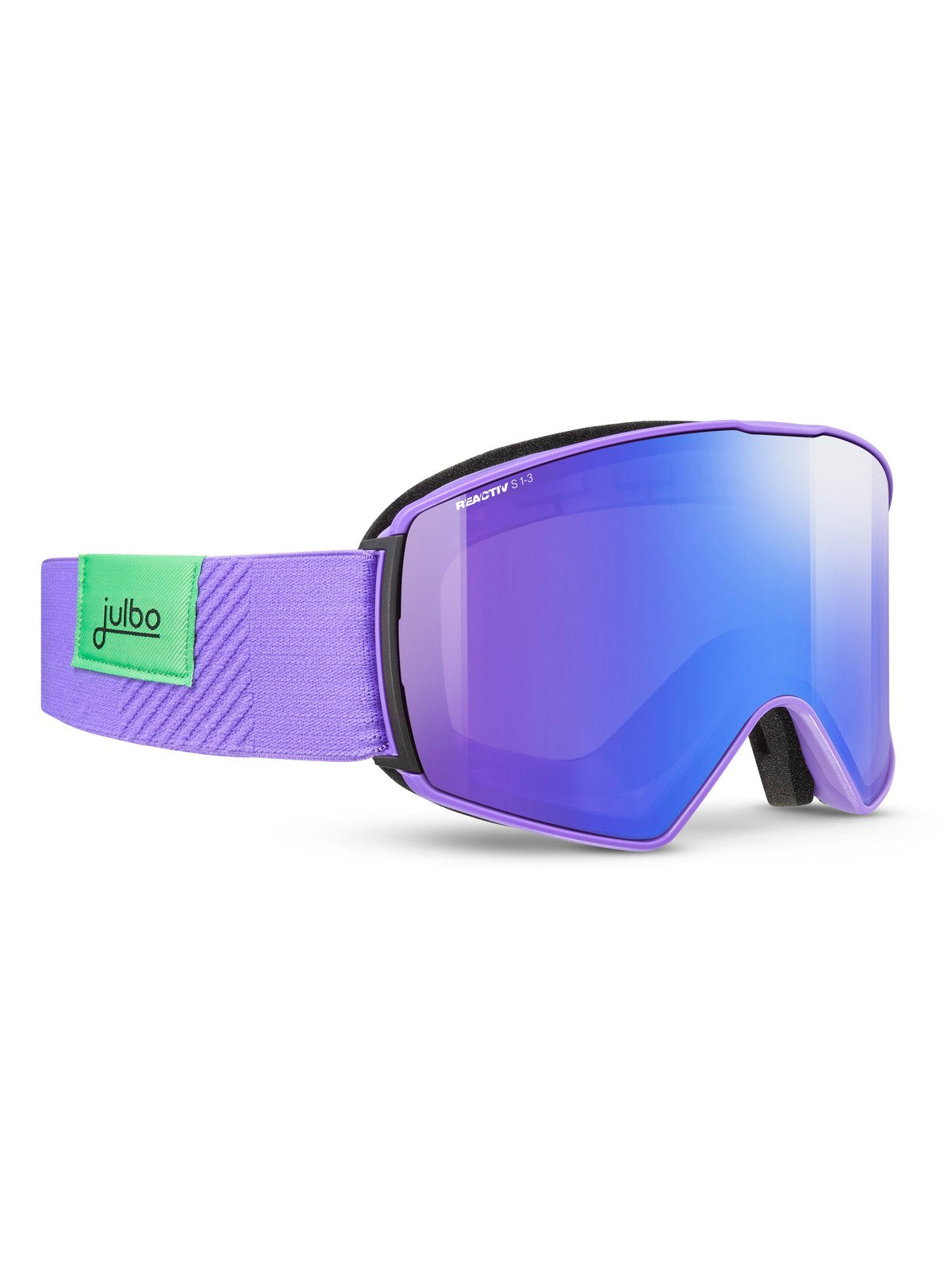 Gogle narciarskie JULBO LAUNCHER fioletowe fotochrom Cat 1-3 hi-contrast