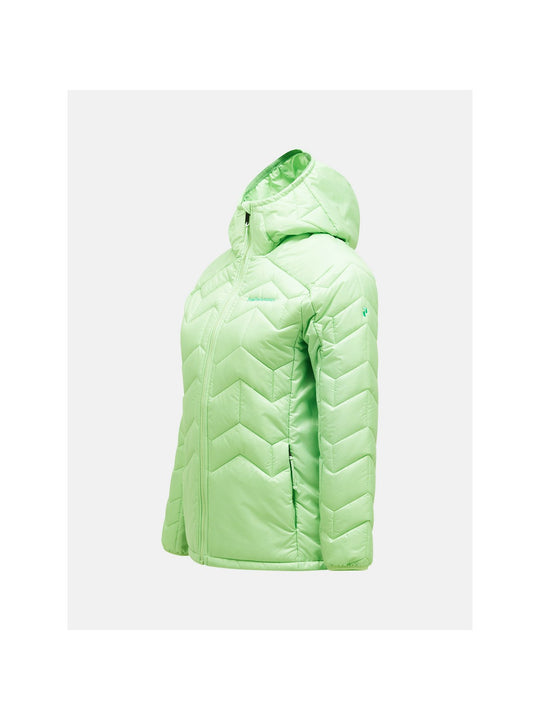 Kurtka PEAK PERFORMANCE Elevate Liner Hood Jacket Women zielony - Adventure Sports
