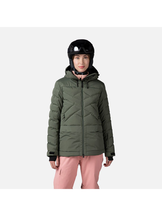 Rossignol kurtka narciarska damska W Puffy Parka zielony - Kurtka - Adventure Sports
