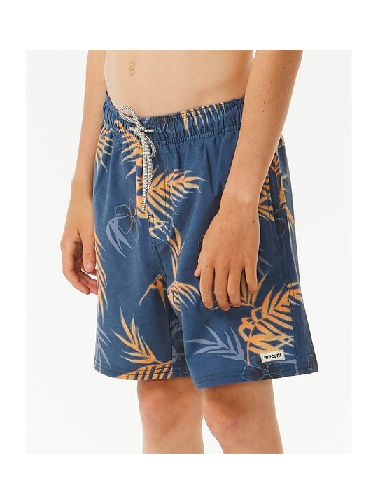 Boardshorty RIP CURL Surf Revival Floral Volley Boy granatowy - Adventure Sports
