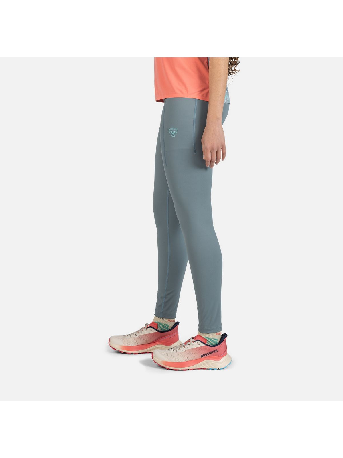 Legginsy treningowe damskie ROSSIGNOL W Sapa Tights niebieskie - Adventure Sports
