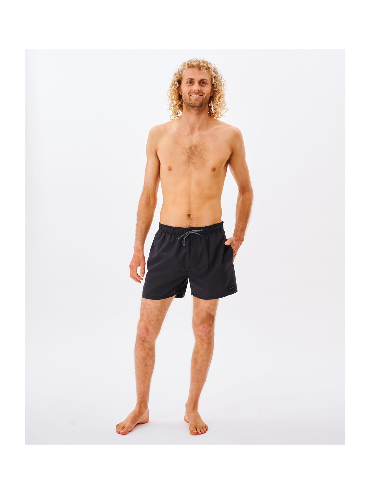 Szorty kąpielowe męskie RIP CURL Offset Volley czarne