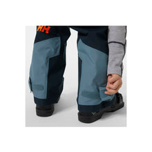 Spodnie narciarskie dziecięce HELLY HANSEN Jr Summit 2.0 Bib Pant kolor granatowy
