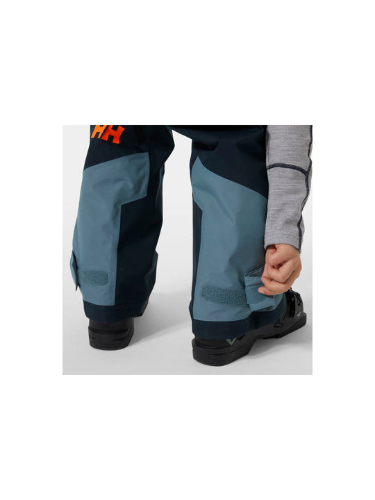 Spodnie narciarskie dziecięce HELLY HANSEN Jr Summit 2.0 Bib Pant kolor granatowy
