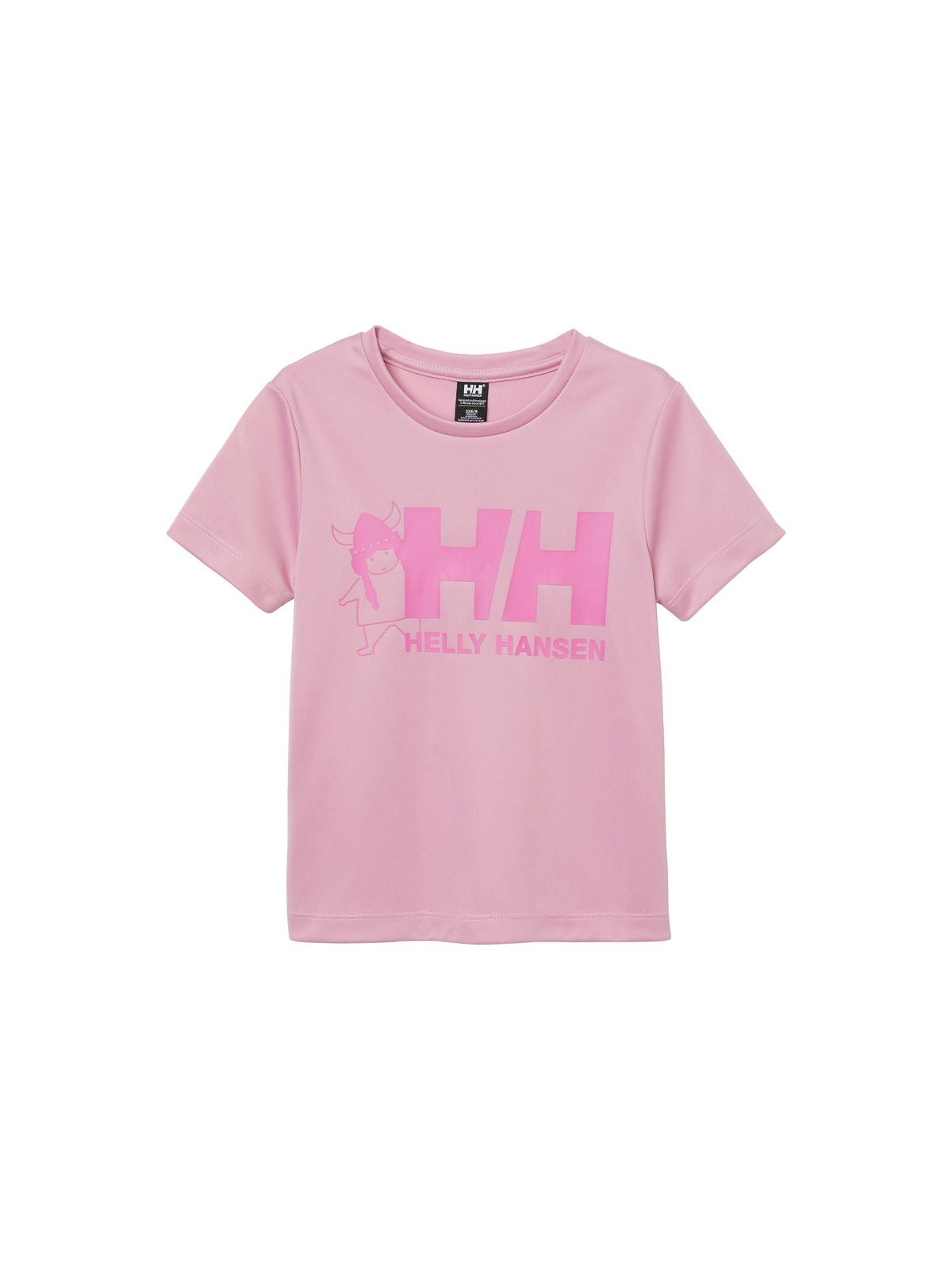 Koszulka dziecięca HELLY HANSEN K Hh Tech Graphic T-Shirt różowa