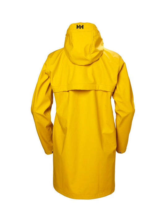 Płaszcz Helly Hansen W Moss Rain Coat żółty - Kurtka - Adventure Sports
