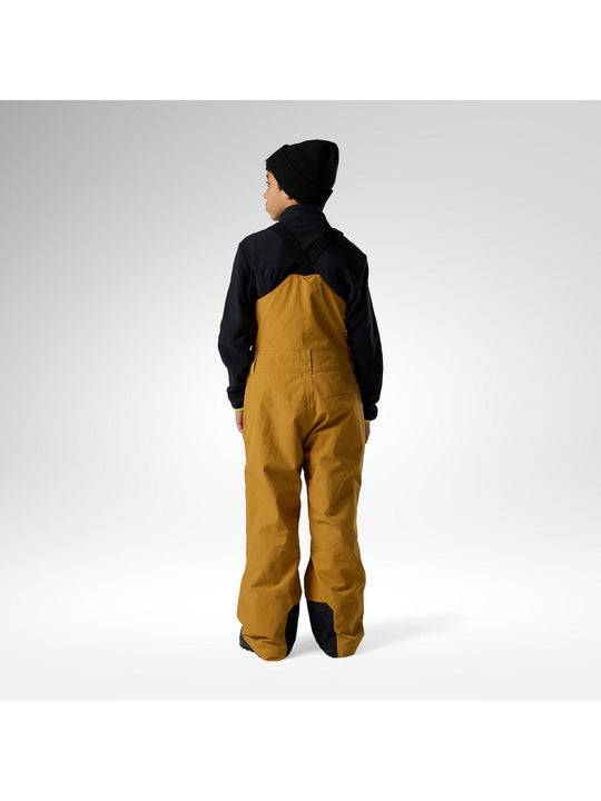 Spodnie narciarskie juniorskie ROSSIGNOL Jr Outerlimits Insulated Bib brązowe
