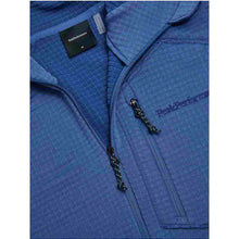 Bluza męska PEAK PERFORMANCE Trail Polartec Power Grid Zip Hood niebieska
