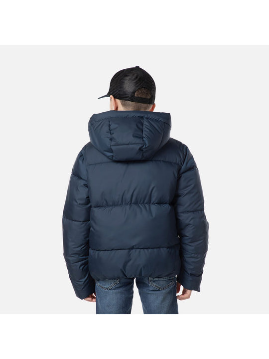Kurtka chłopięca na zimę Rossignol Puffy Jkt granatowy - Adventure Sports
