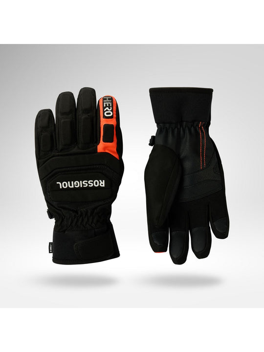 Rękawice narciarskie juniorskie ROSSIGNOL Jr Hero Ski Gloves R-Shell Dry czarne
