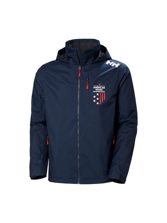 Kurtka HELLY HANSEN Am Crew Hooded Jacket 2.0 granatowy - Adventure Sports
