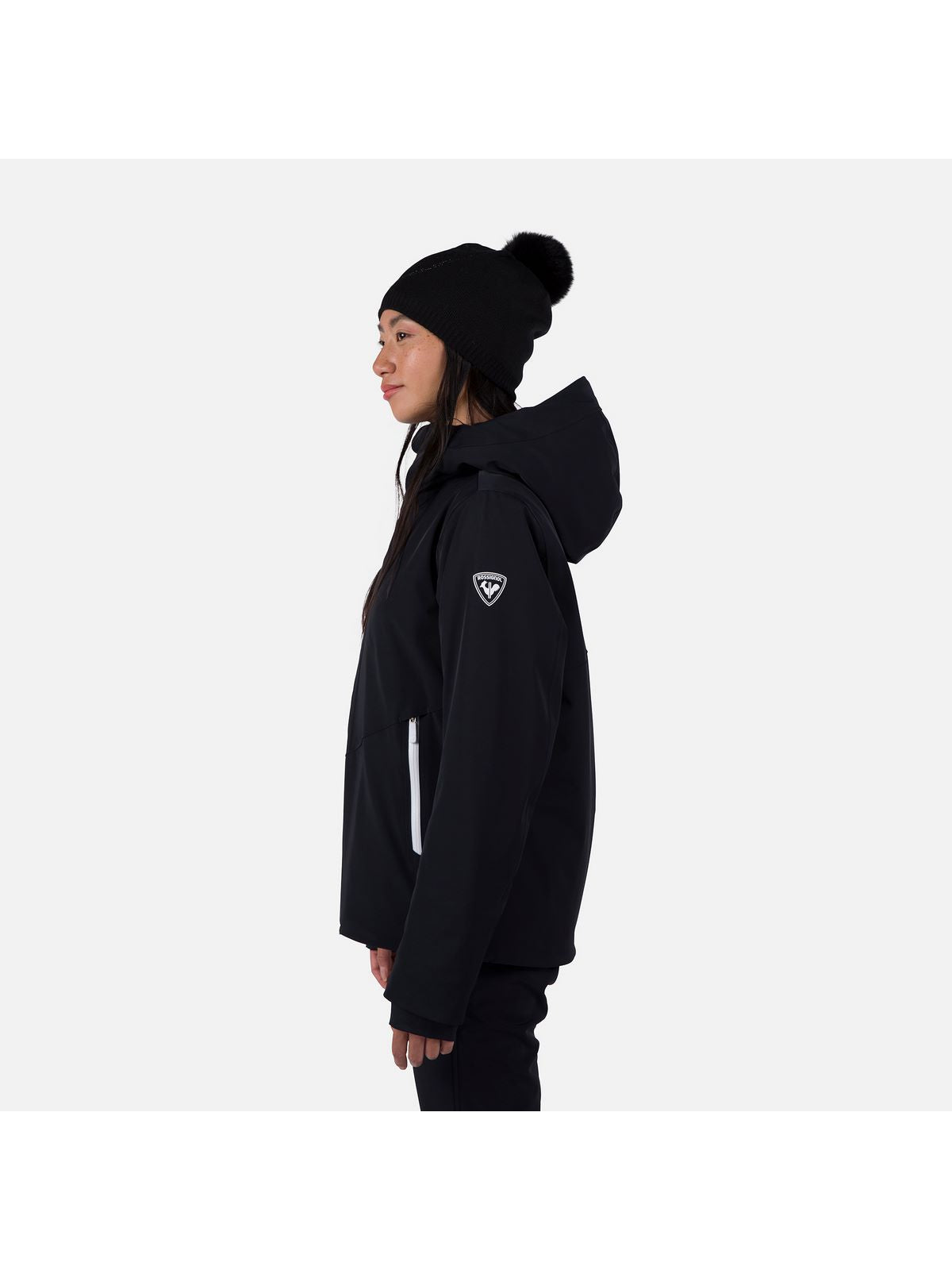 Kurtka narciarska damska ROSSIGNOL W Blackside Jkt czarny
