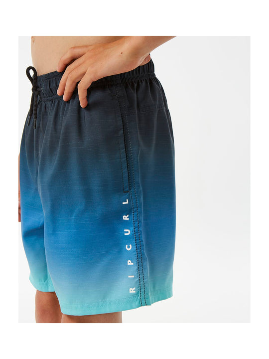Szorty kąpielowe chłopięce RIP CURL Fade Volley Boy granatowe

