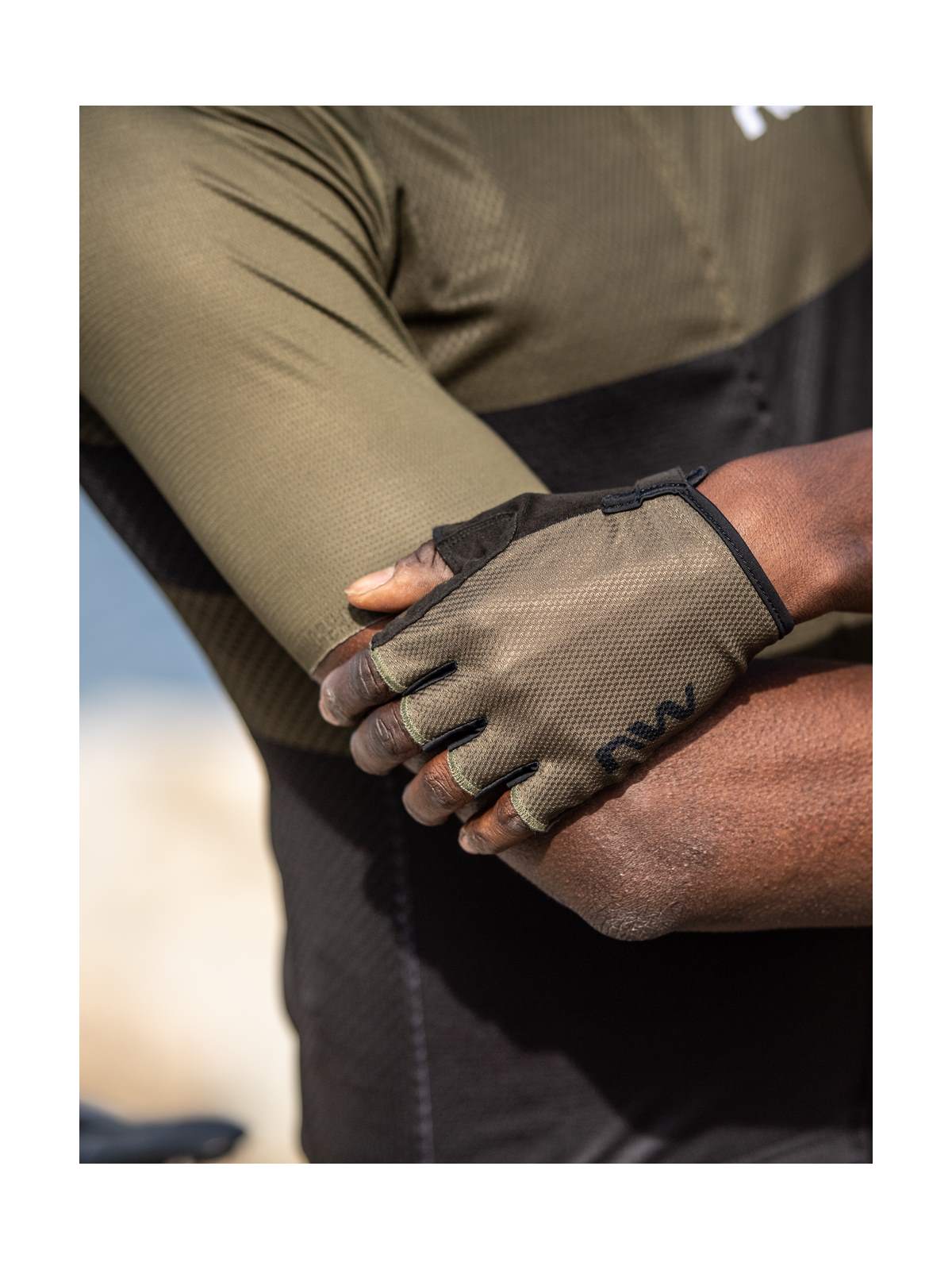 Rękawice rowerowe NORTHWAVE Active Glove - zielony/czarny - Rękawiczki - Adventure Sports